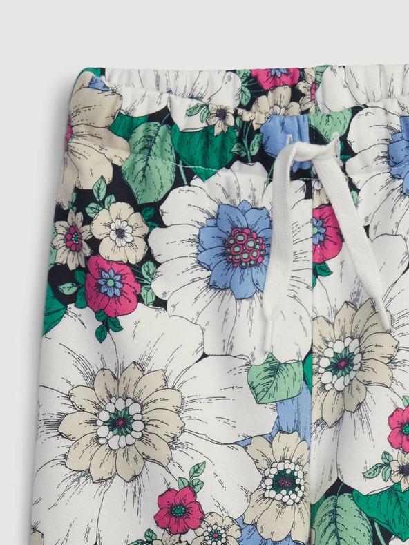 GAP Baby květované tepláky GAP