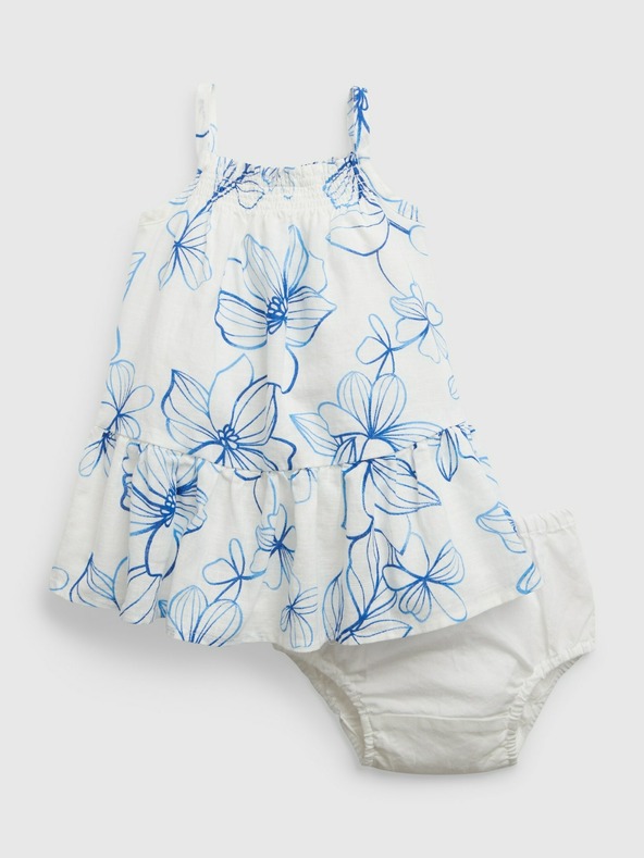 GAP Baby lněné šaty GAP