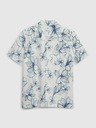 GAP Dětská květovaná košile GAP