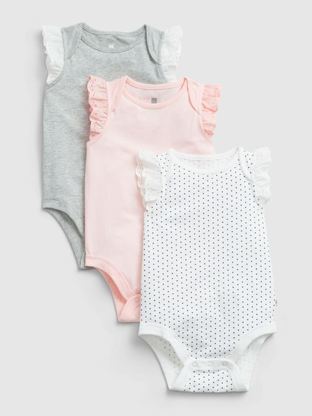 GAP Baby body Mix & Match, 3 ks GAP