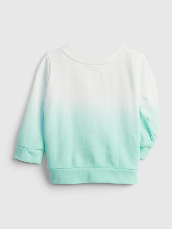 GAP Baby mikina GAP logo ombre