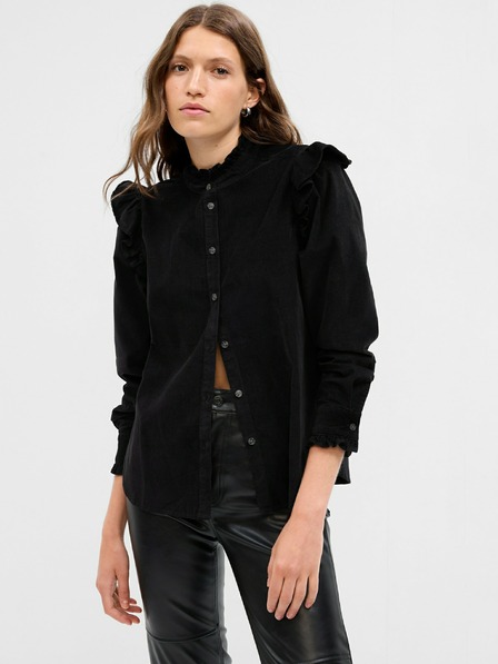 GAP Manšestrová košile s volány GAP