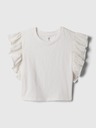 GAP Baby crop top s volánky GAP