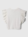 GAP Baby crop top s volánky GAP