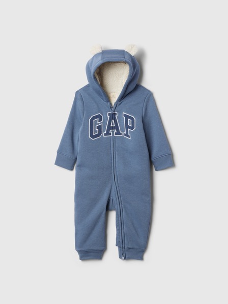GAP Baby sherpa overal s logem GAP