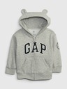 GAP Baby mikina logo a kapuce GAP