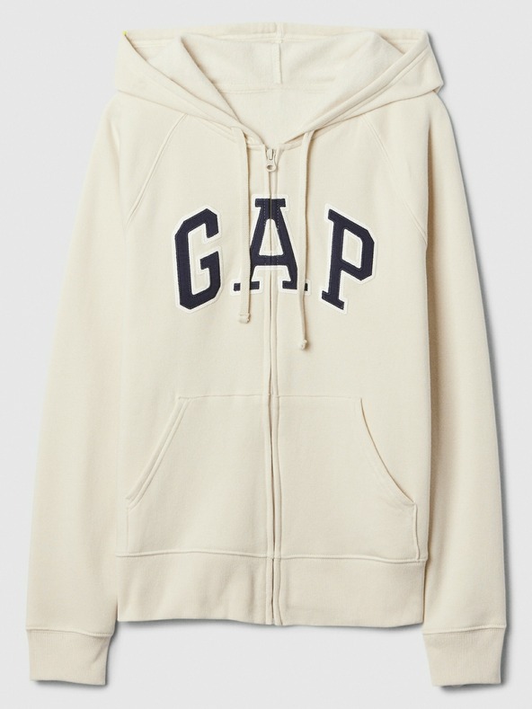 GAP Mikina na zip s logem GAP