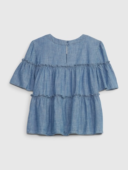 GAP Dětský volánkový top GAP