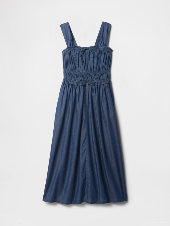 GAP Džínové midi šaty GAP