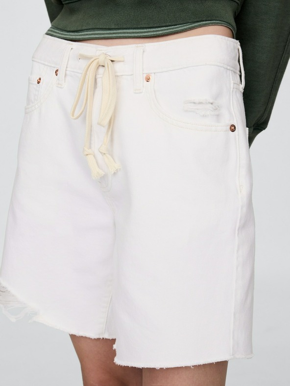 GAP Džínové kraťasy Mid Rise '90s Loose Bermuda GAP
