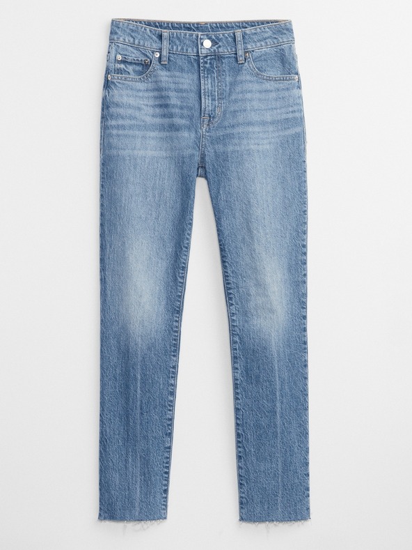 GAP Džíny slim boyfriend Mid Rise Universal Washwell GAP