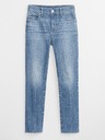 GAP Džíny slim boyfriend Mid Rise Universal Washwell GAP