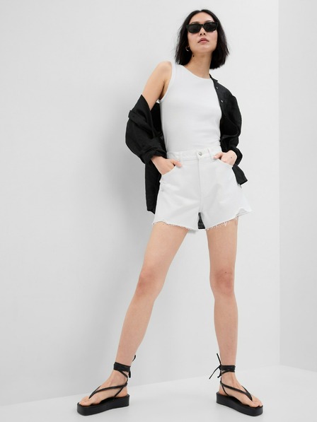 GAP Džínové kraťasy high rise GAP