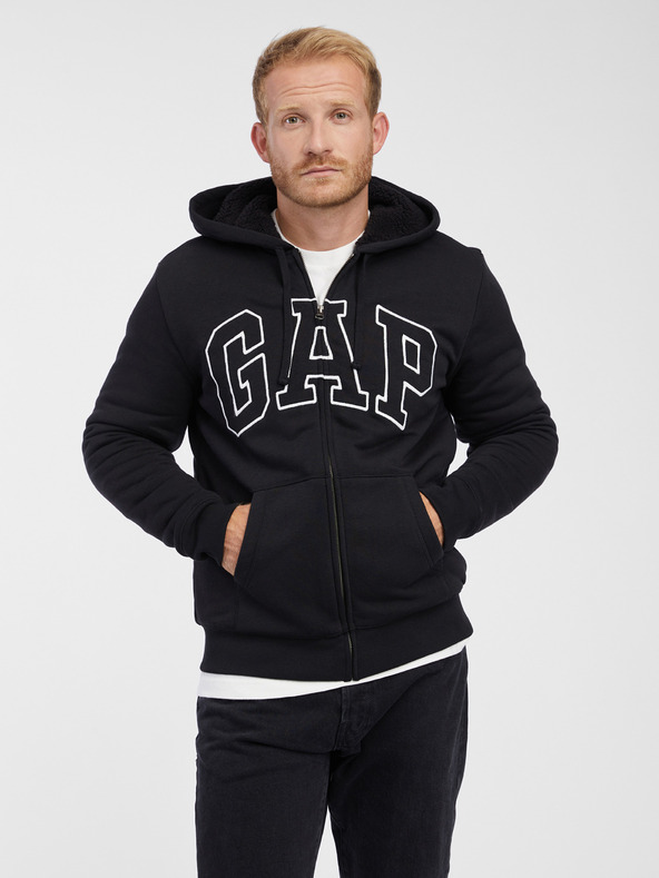 GAP Zateplená mikina s logem GAP