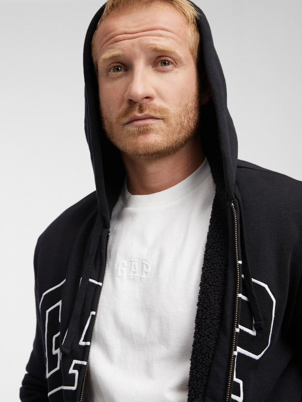 GAP Zateplená mikina s logem GAP