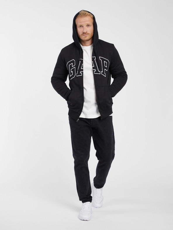 GAP Zateplená mikina s logem GAP