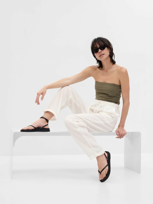 GAP Mušelínové kalhoty GAP