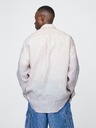 GAP Lněná košile Classic Shirt GAP