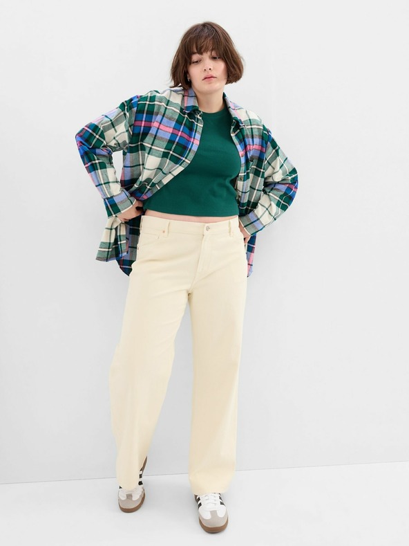 GAP Flanelová košile oversize GAP