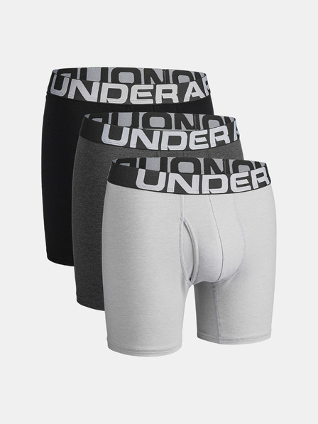 Under Armour Pánské boxerky Under Armour Charged Cotton 6in (3ks)