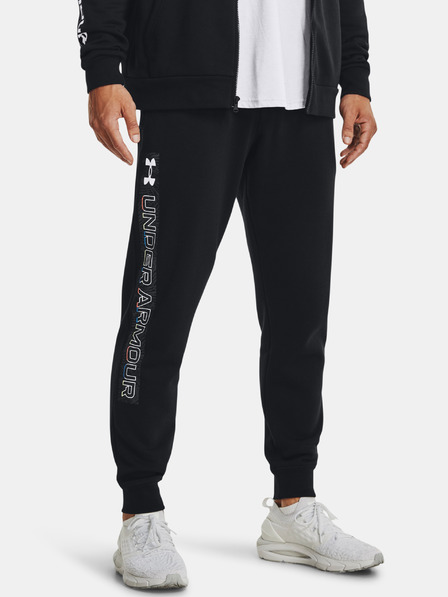 Under Armour Pánské tepláky Under Armour UA RIVAL FLC GRAPHIC JOGGER