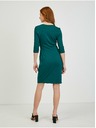 Orsay Petrolejové dámské pouzdrové šaty ORSAY
