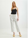 Orsay Krémové dámské kalhoty ORSAY