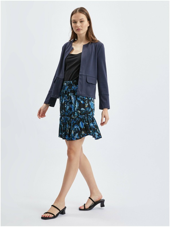 Orsay Tmavě modré dámské sako ORSAY