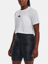 Under Armour Dámské tričko Under Armour UA BRANDED LOGO CROP SS