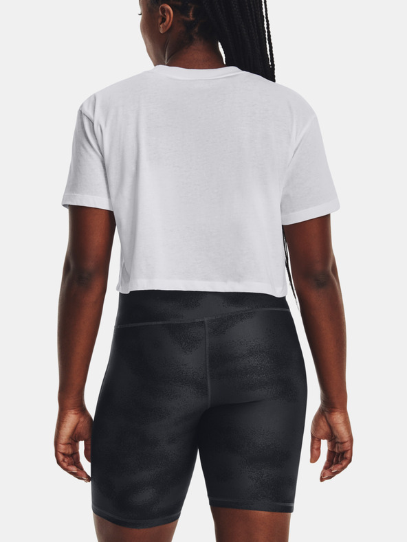 Under Armour Dámské tričko Under Armour UA BRANDED LOGO CROP SS