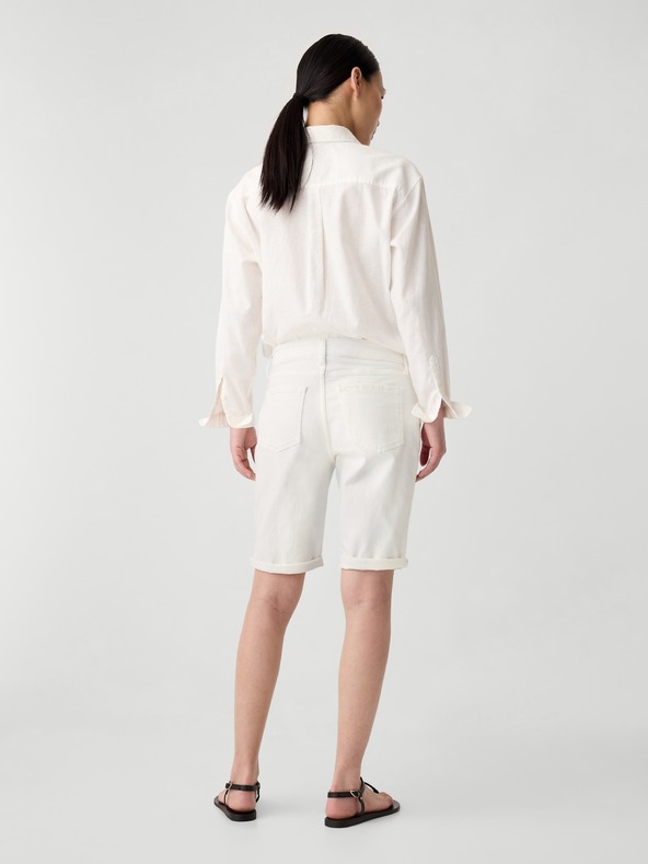 GAP Džínové kraťasy mid rise GAP