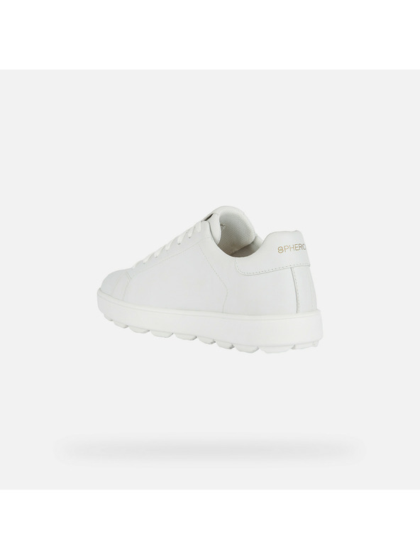 Geox Bílé pánské tenisky Geox Spherica ecub-1