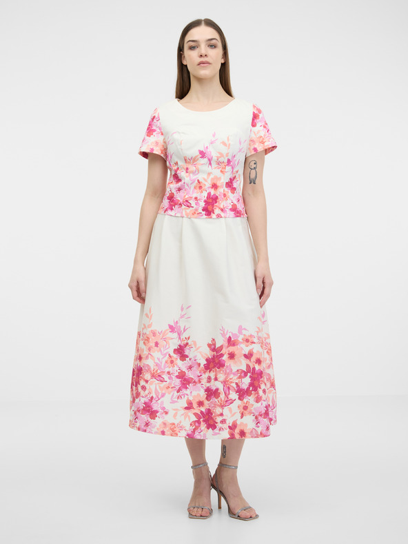 Orsay Růžová dámská květovaná halenka ORSAY