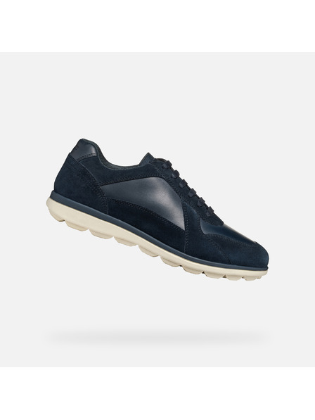 Geox Tmavě modré pánské tenisky Geox Spherica Ec12