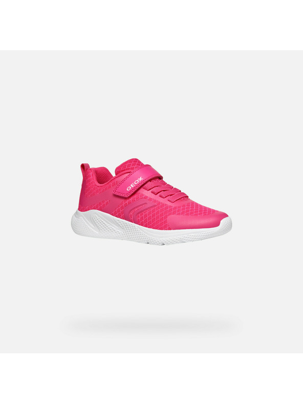 Geox Tmavě růžové dívčí tenisky Geox Sprintye