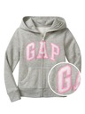 GAP Dětská mikina Gap logo zip GAP