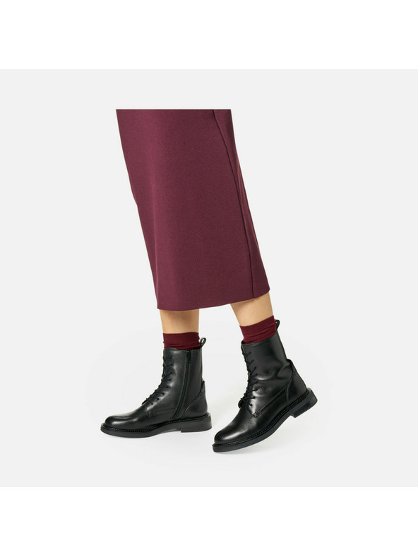 Geox Černá dámská kotníková obuv Geox Serilda