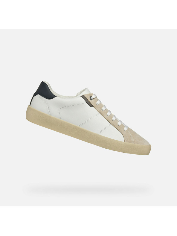 Geox Bílé pánské tenisky Geox Affile