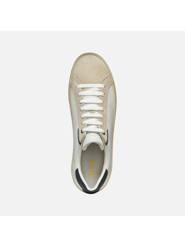 Geox Bílé pánské tenisky Geox Affile