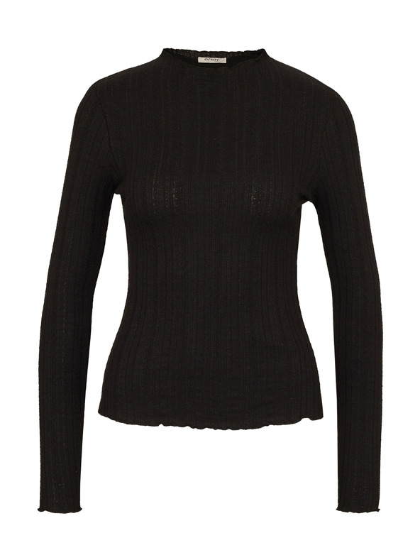 Orsay Černé dámské tričko se stojáčkem ORSAY