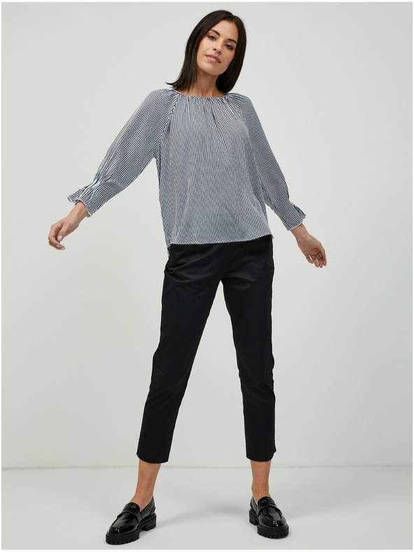 Orsay Modrá pruhovaná halenka ORSAY