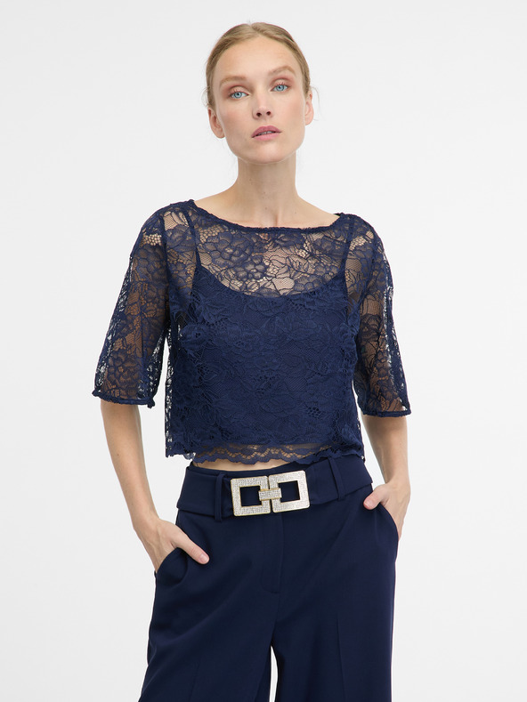 Orsay Modrá dámská halenka ORSAY