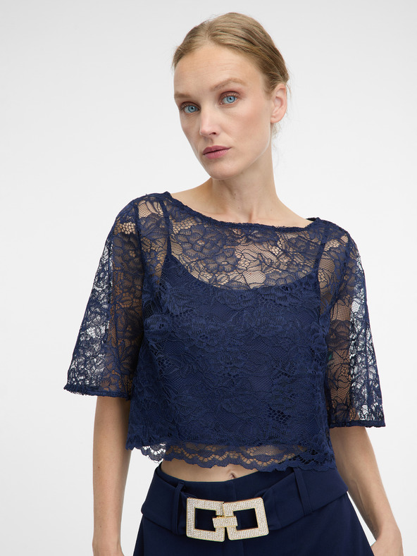 Orsay Modrá dámská halenka ORSAY