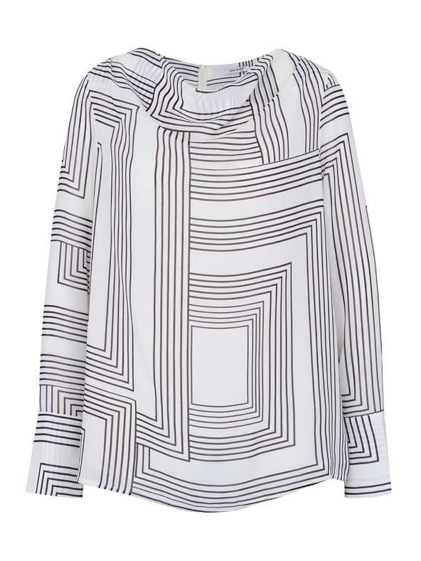 Orsay Bílá vzorovaná dámská halenka ORSAY