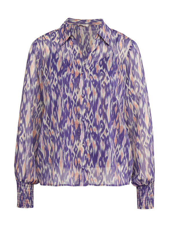 Orsay Fialová dámská halenka s límečkem ORSAY