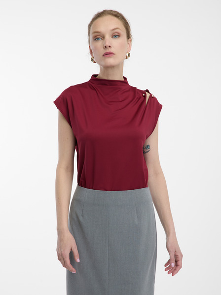 Orsay Vínová dámská halenka ORSAY