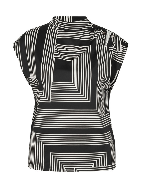 Orsay Černá dámská vzorovaná halenka ORSAY