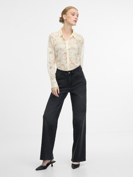 Orsay Krémová dámská halenka ORSAY