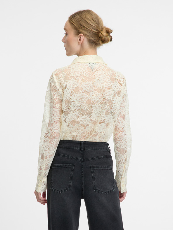 Orsay Krémová dámská halenka ORSAY