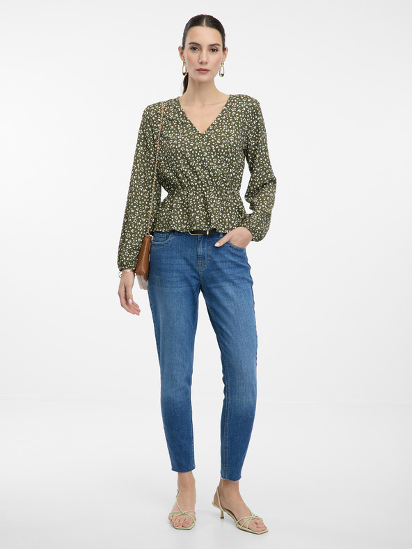 Orsay Zelená dámská halenka ORSAY